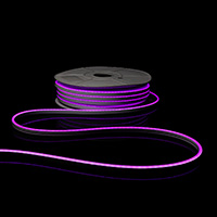 Гибкий неон ML-NF-SIL-6mm-L50-Purple 12В, 10Вт/м, 6х12мм, 110LED/м, IP33, рез 9мм, фиолетовый, 1м